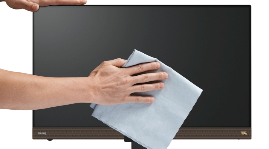 What’s the best way to clean, disinfect, and sanitize my monitor? BenQ US