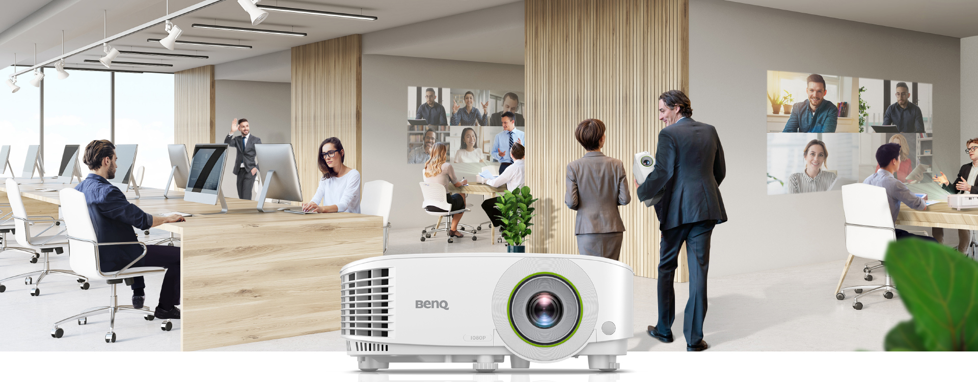 BenQ 会議向けワイヤレスに繋がるスマートプロジェクター｜BenQ Japan