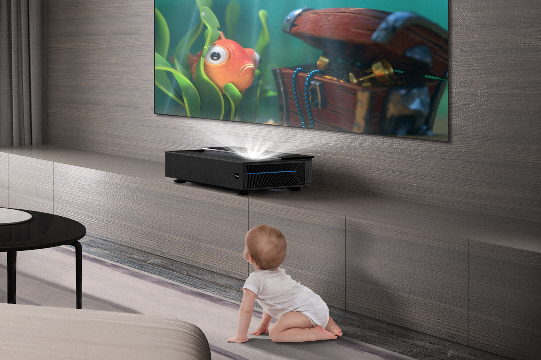 BenQ V6050 4K Laser TV Short Throw Projector BenQ India