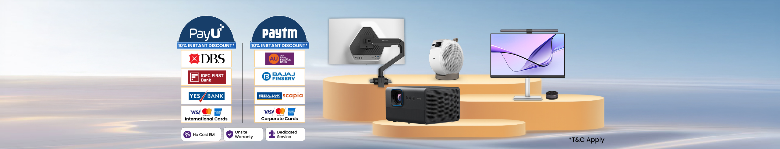BenQ monitors & projectors online