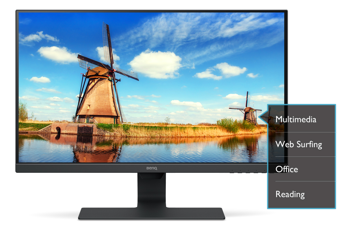Gw2780 Home Office Monitor With Eye Care Technology Benq Us