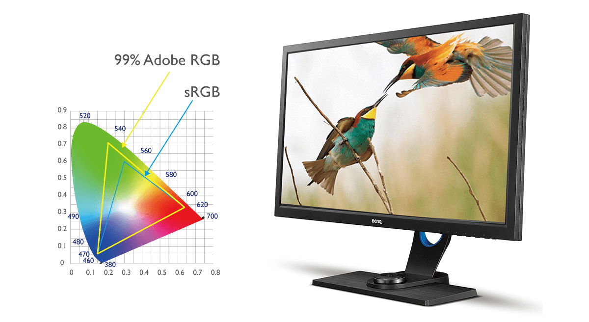 SW2700PT photo 2k editing monitor aqcolor 04