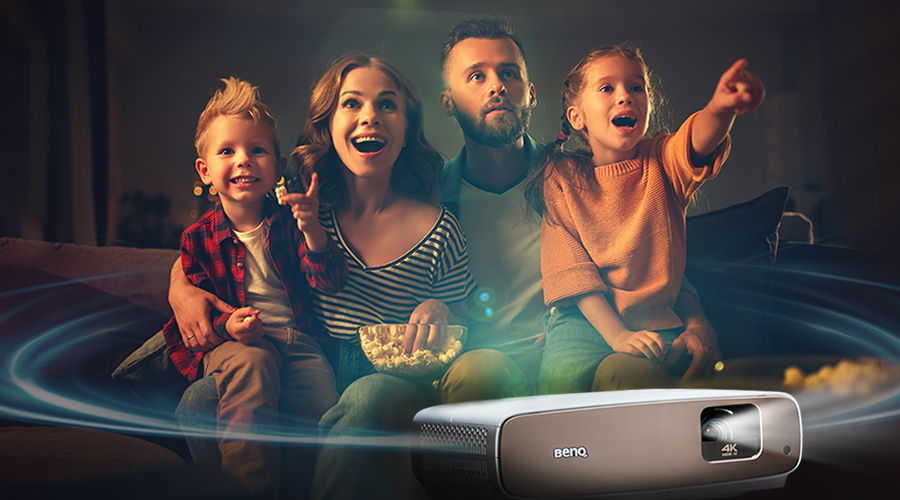Projectors with powerful and advanced built in speakers offer excellent sound performance 