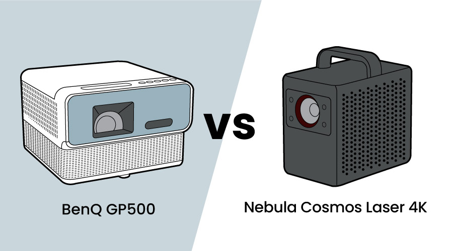 GP500 LED projector for movies 