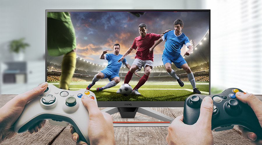 play racing sim games with firends using ultrawide curved monitor