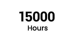 15,000 hrs of Extended Lamp Life 