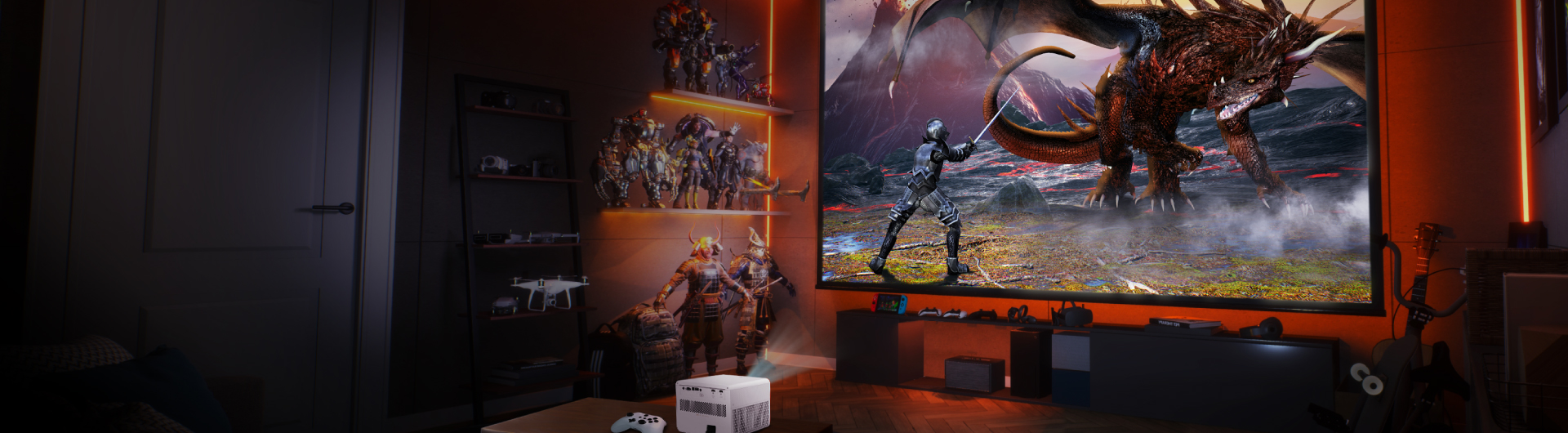 Delve into Game Worlds with BenQ Gaming Projectors