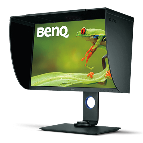 BenQ SH240 monitor shield Reducing glare with a monitor hood BenQ