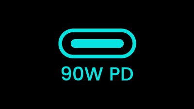 BenQ RD240Q 90W USB Type-C carries images, videos, and other data seamlessly plus charges your mobile devices at the same time all with one cable.