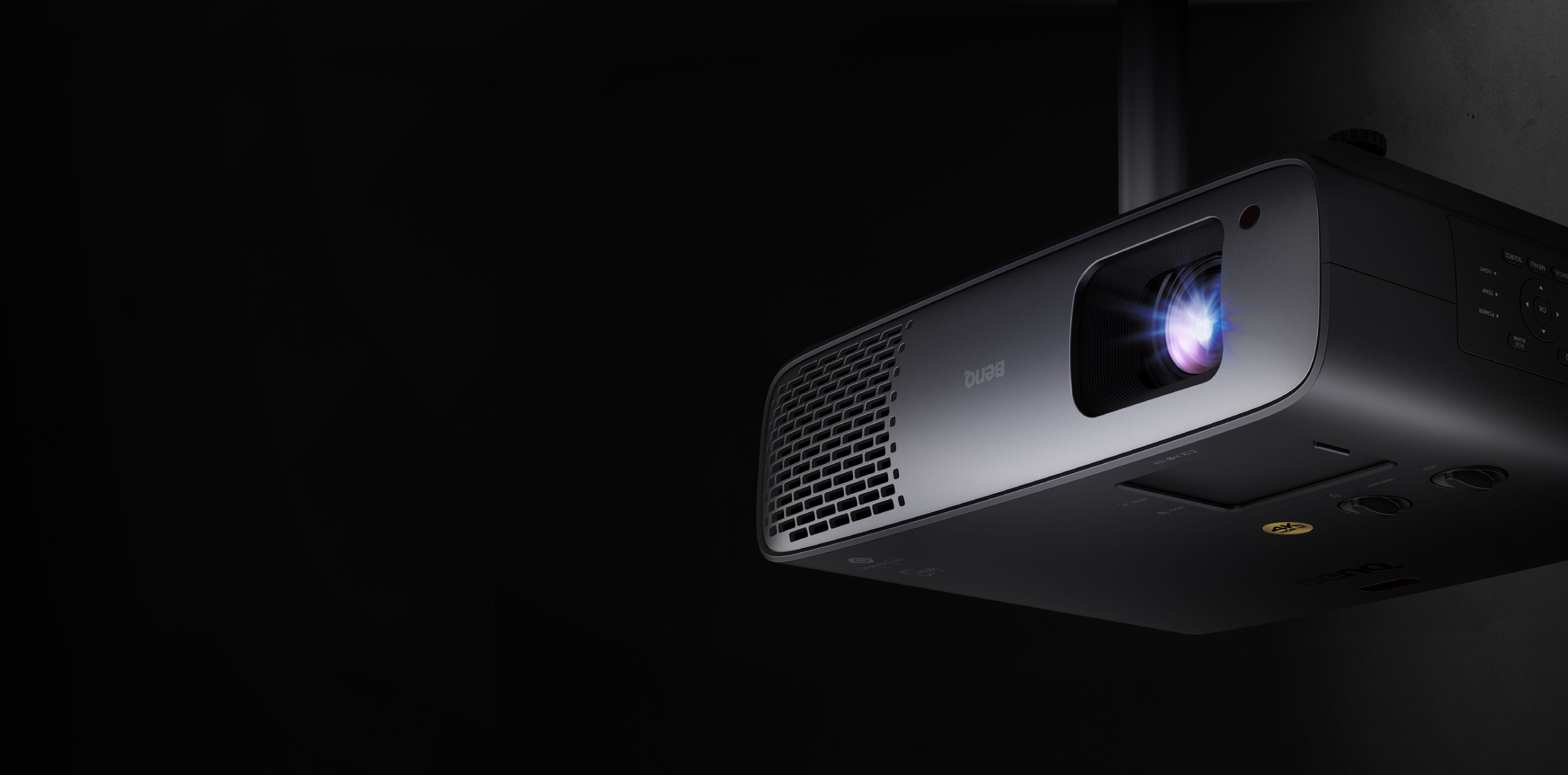 The W4000i LED HDR 4K Projector with 3200lm and 100% DCI-P3  for AV Rooms