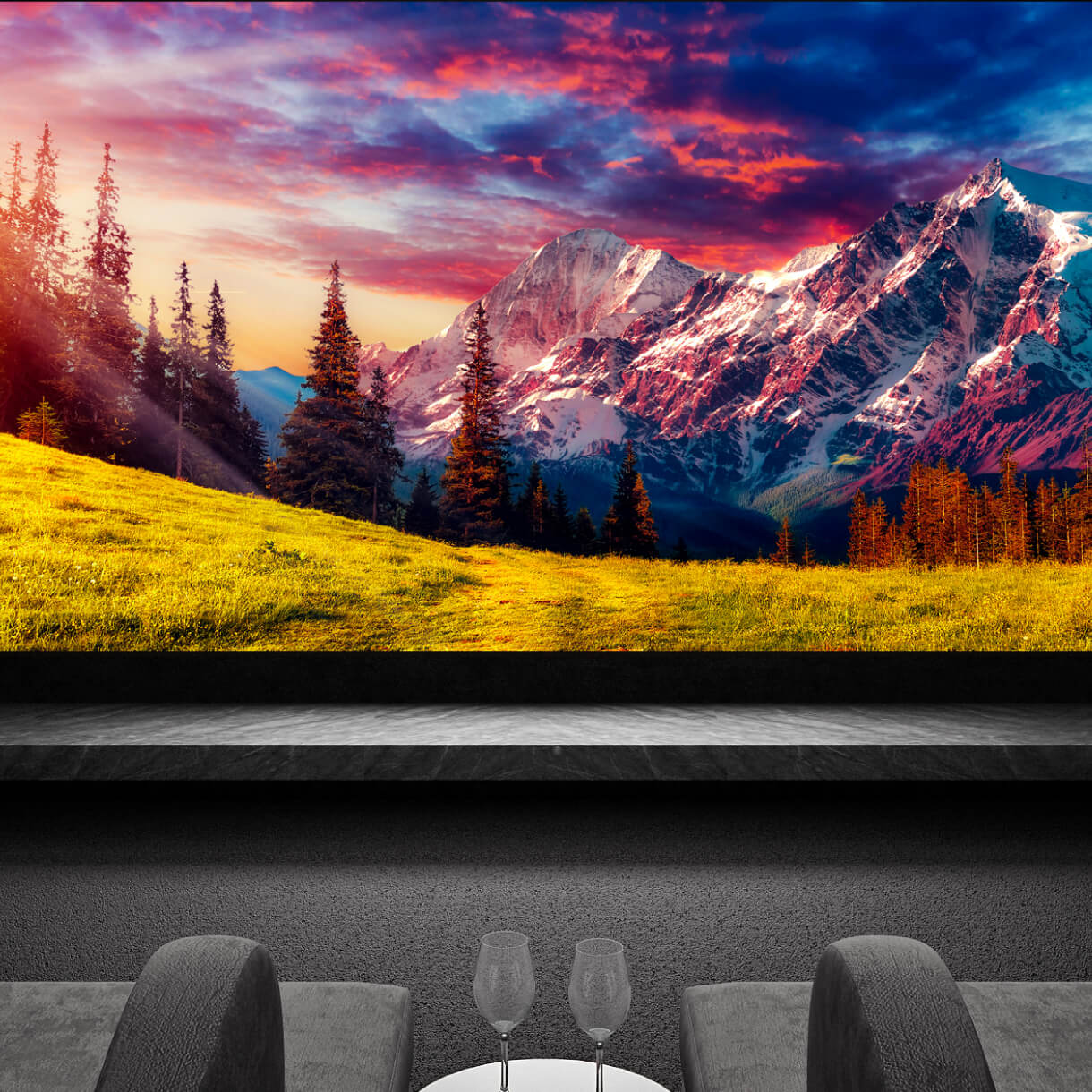 D.Cinema Mode for Dark Rooms