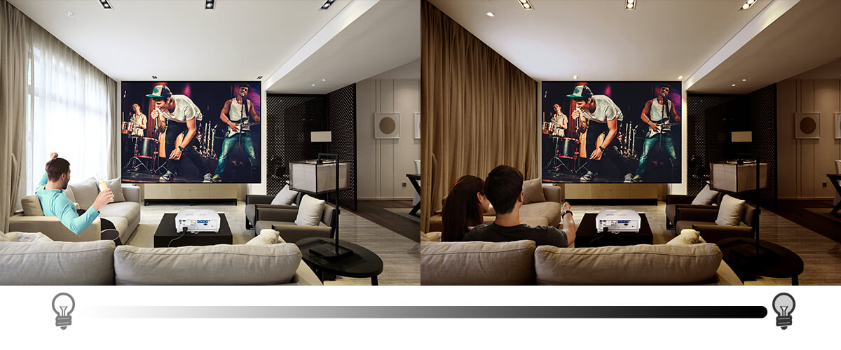 How Many Lumens Does A Projector Need Distance And Ambient Light Matter Benq Us