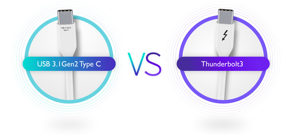 Thunderbolt3 Vs Usb 3 1 Gen2 Type C Faster Transmission Better Productivity Benq Us