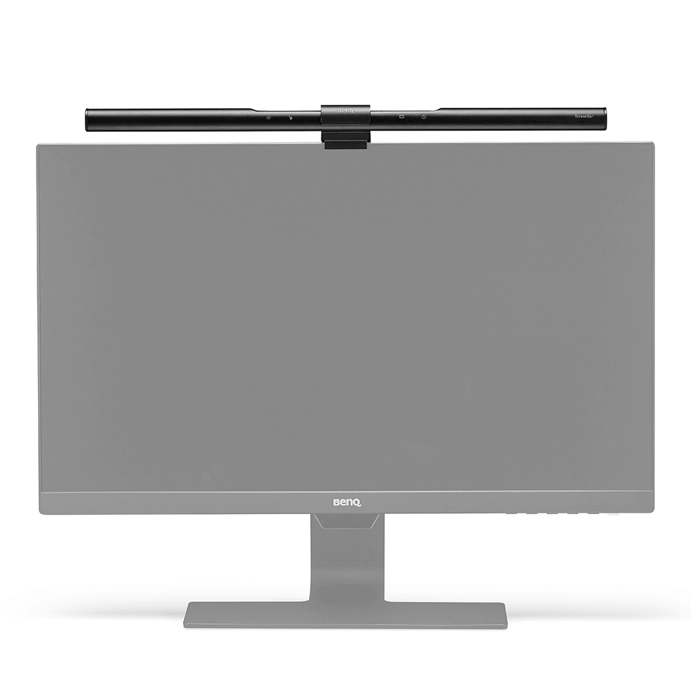 Screenbar Computer Monitor Light Led Clip Desk Lamp Dimmable Easy Set Up Takes Up Zero Space Hue Adjustable Eye Care Benq Us