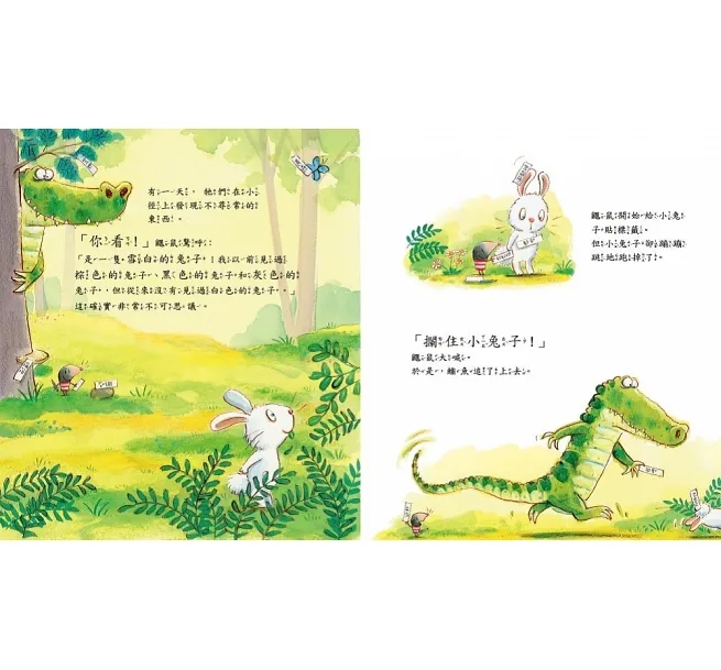 不聽警告的鱷魚-內頁