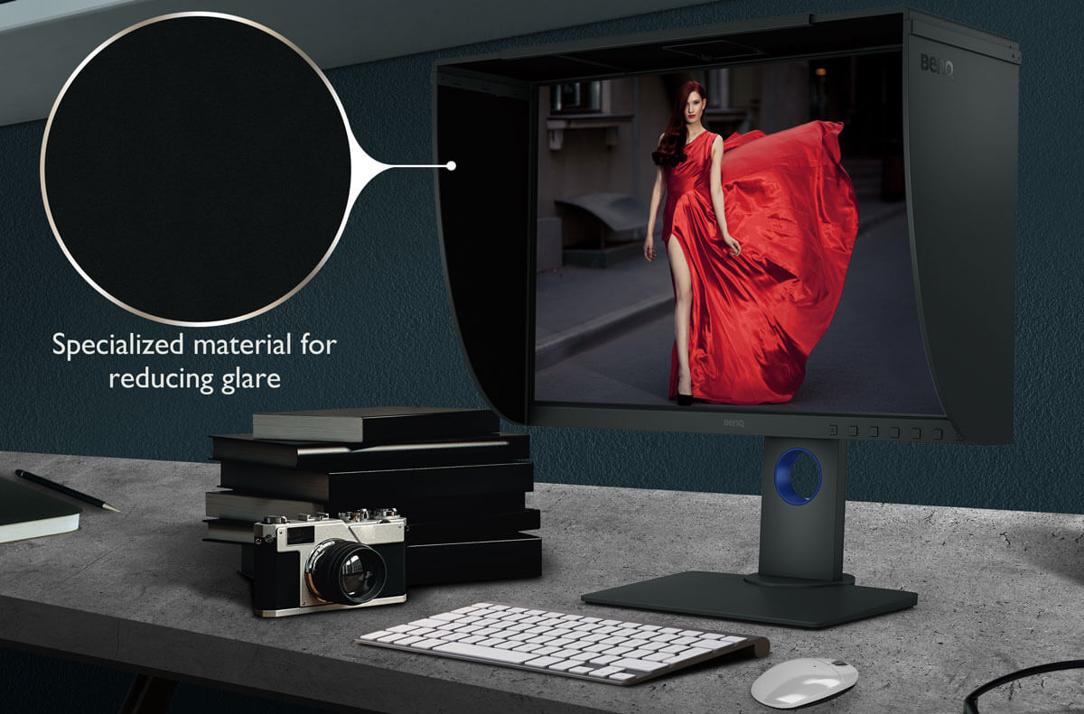 SH240 Shading Hood for SW240 PhotoVue photographer monitor BenQ