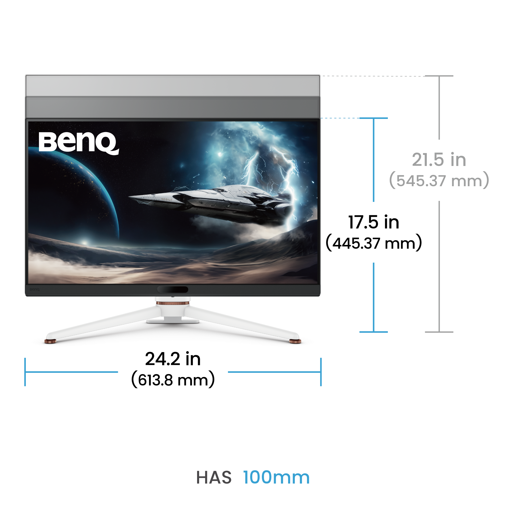 EX271U｜27” 4K 165Hz BenQ MOBIUZ Gaming Monitor