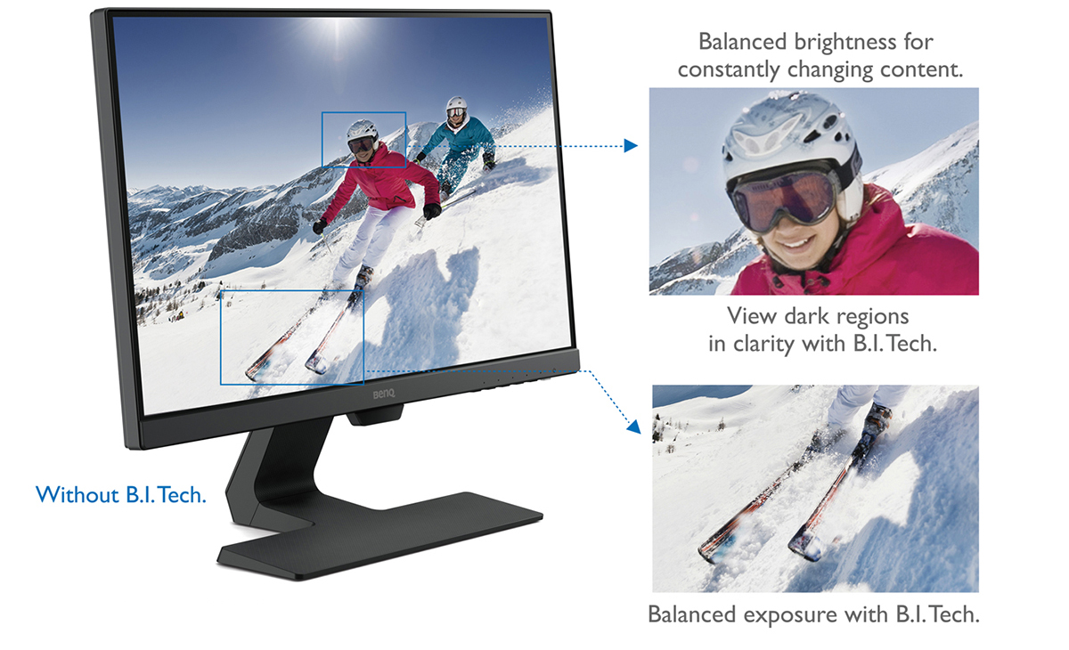 Gw22 21 5 Inch Eye Care Stylish Monitor Benq Us