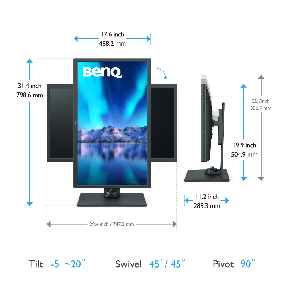 SW321C｜Monitor Fotografer USB-C 4K AdobeRGB 32 inci