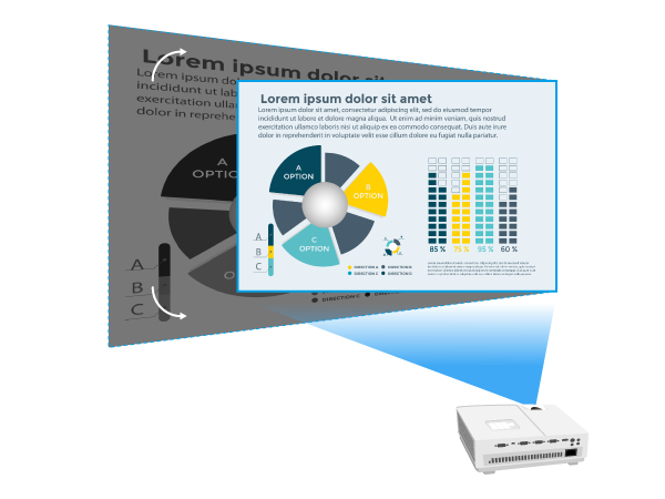 Máy chiếu BenQ MX276 2d keystone