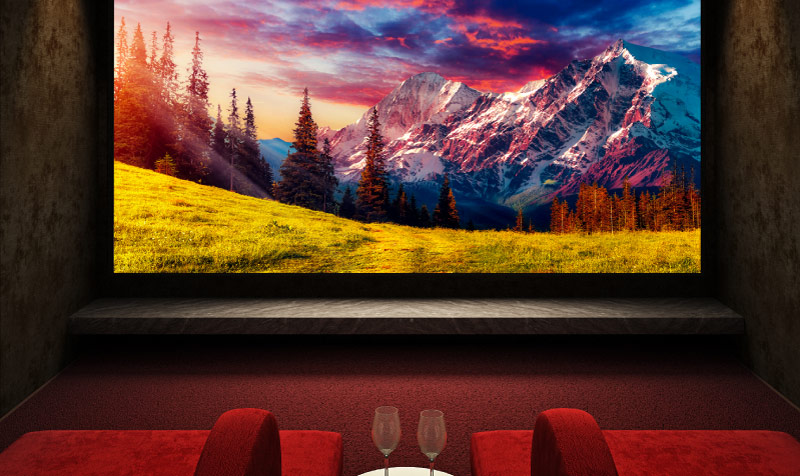 BenQ's 4K Home Projector Powered by Android TV w2700i's D.Cinema Mode reveals wide-ranging colors and subtle details in movies utilizing 100% Rec.709 color gamut, to showcase the finest SDR content in a comfortable AV room environment.