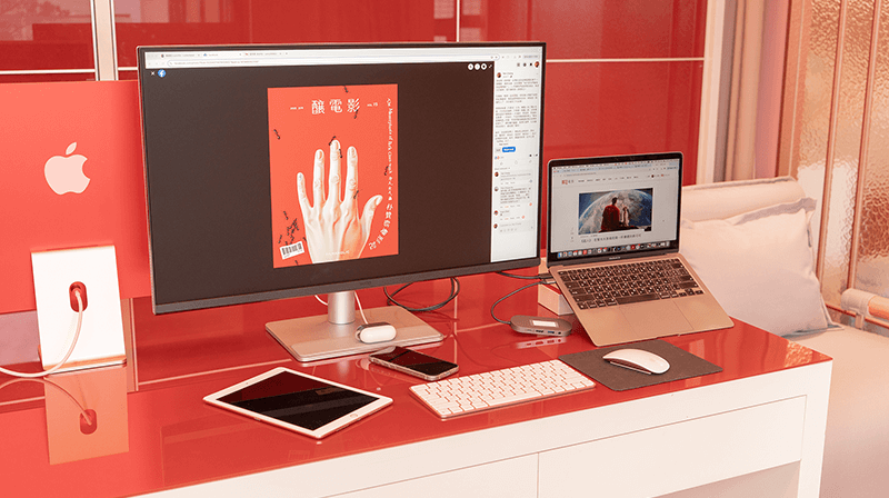 影評人張硯拓的桌面進化論：用 MA320U 優化創作與生活日常