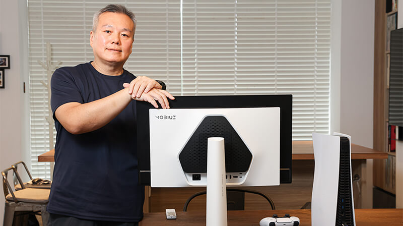 不只是過關，更要看見每道暗影裡的故事｜資深遊戲美術指導 陳宏域 X BenQ MOBIUZ EX271UZ