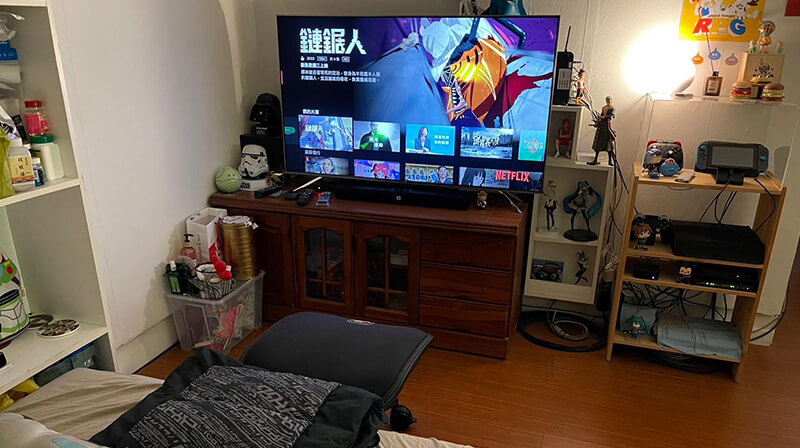 小空間遊戲電視推薦 BenQ S55-940 MiniLED 量子點大型液晶電視入手