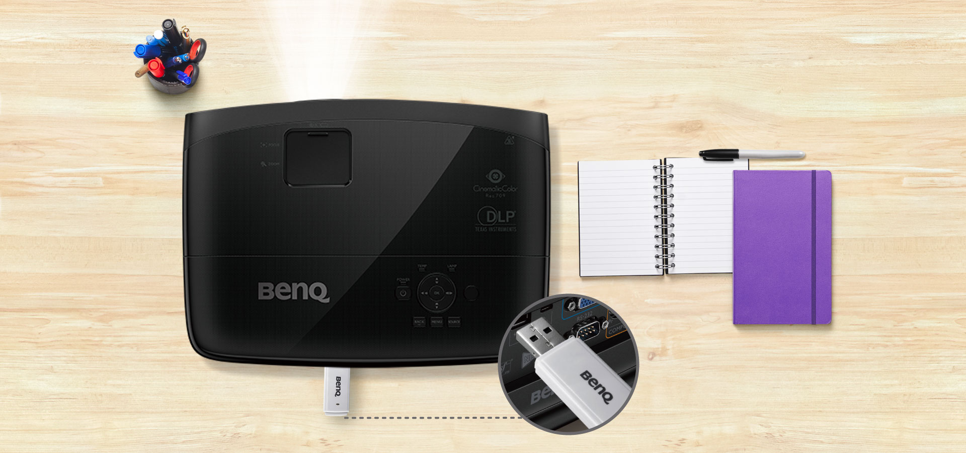 無線顯示轉換器Wireless Dongle BenQ 台灣
