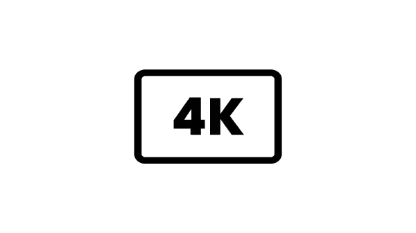 清晰無延遲 4K 傳輸