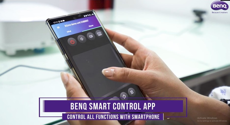 BenQ Smart Control app for Wireless Smart Projector 