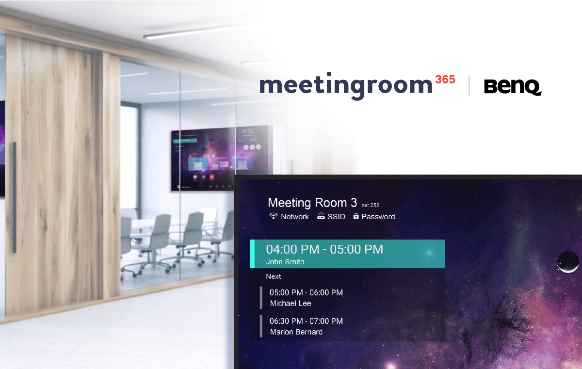 BenQ Partners with Meeting Room 365