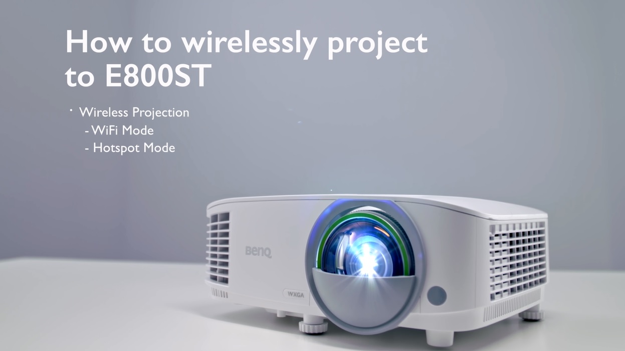 How to Use Smart Projectors EW800ST & EX800ST A Step by Step Guide