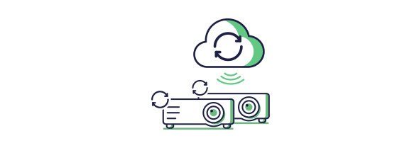 Keep your projectors up-to-date automatically