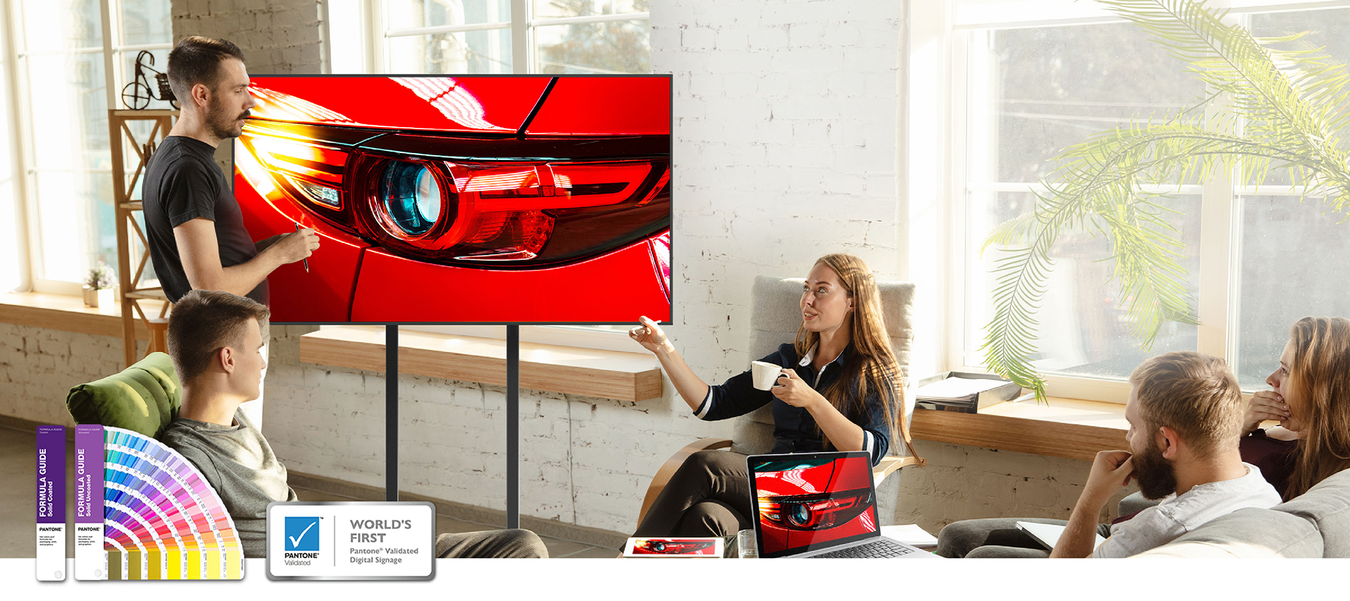 Режим Pantone дисплеев BenQ SL, обеспечивающий 100% точность цветопередачи на всех дисплеях этой серии каждый раз