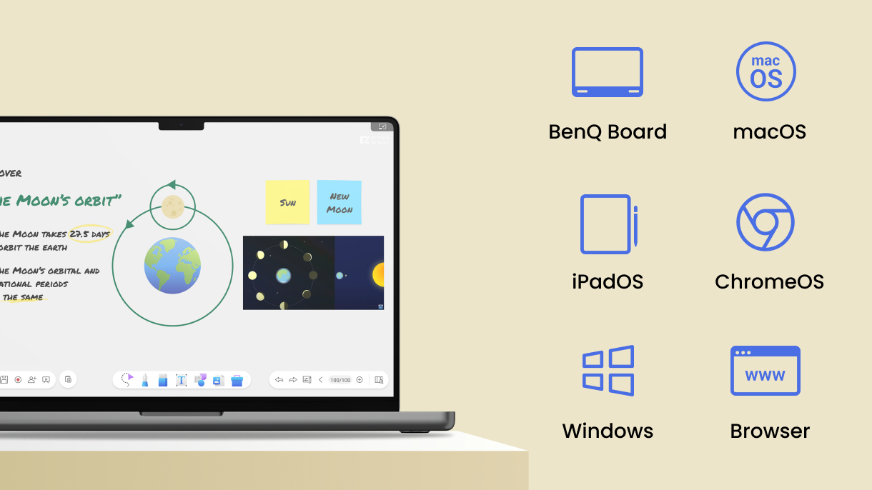Use your lesson materials