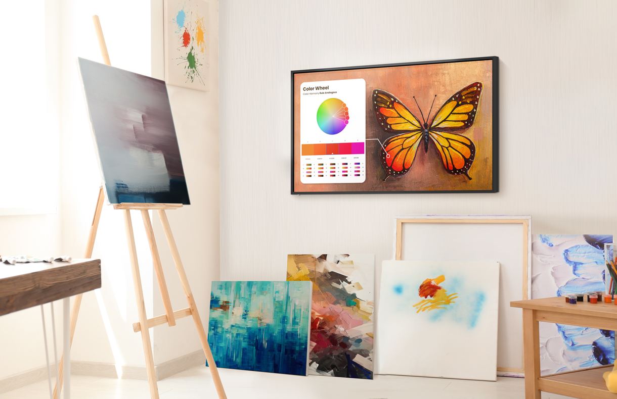 BenQ SL series used in art class