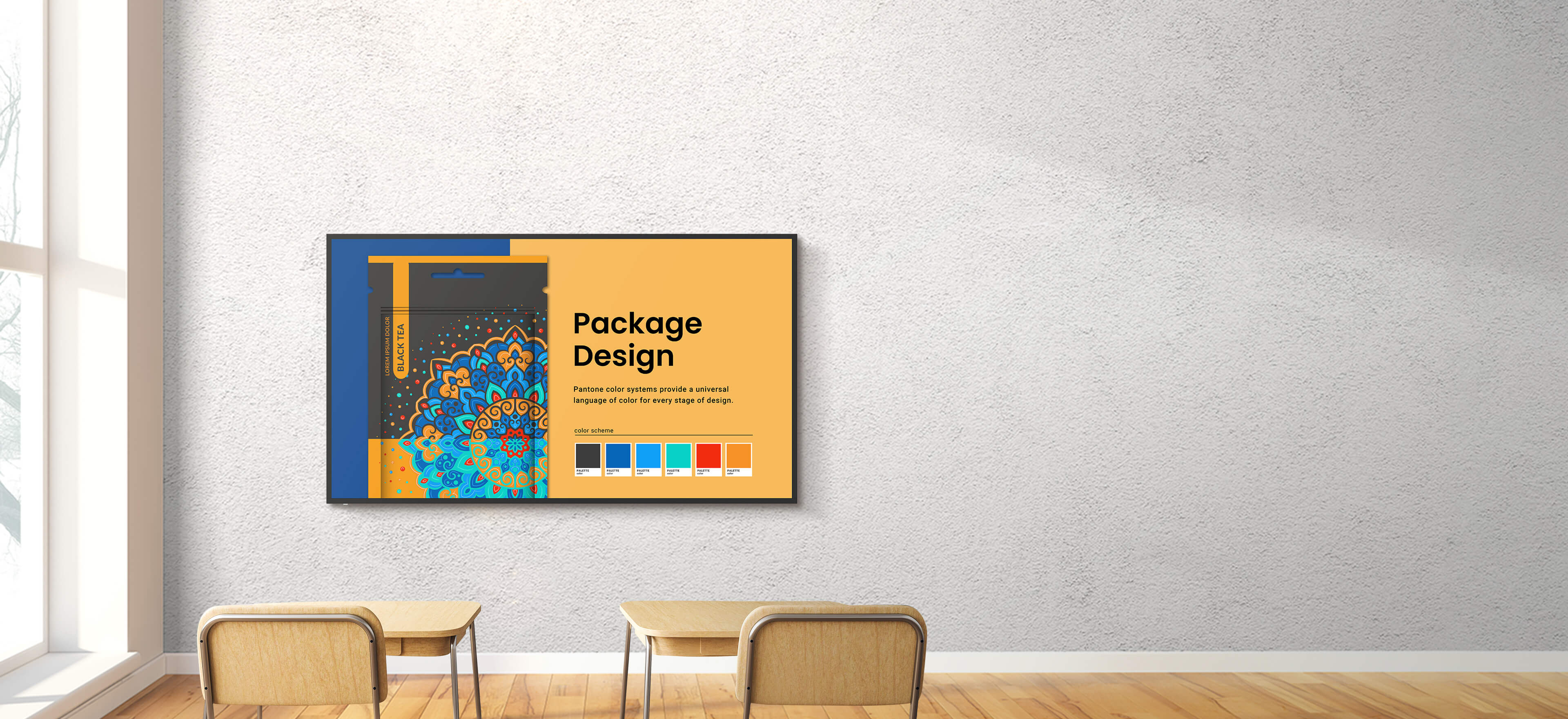 BenQ Pantone validated smart display in classroom