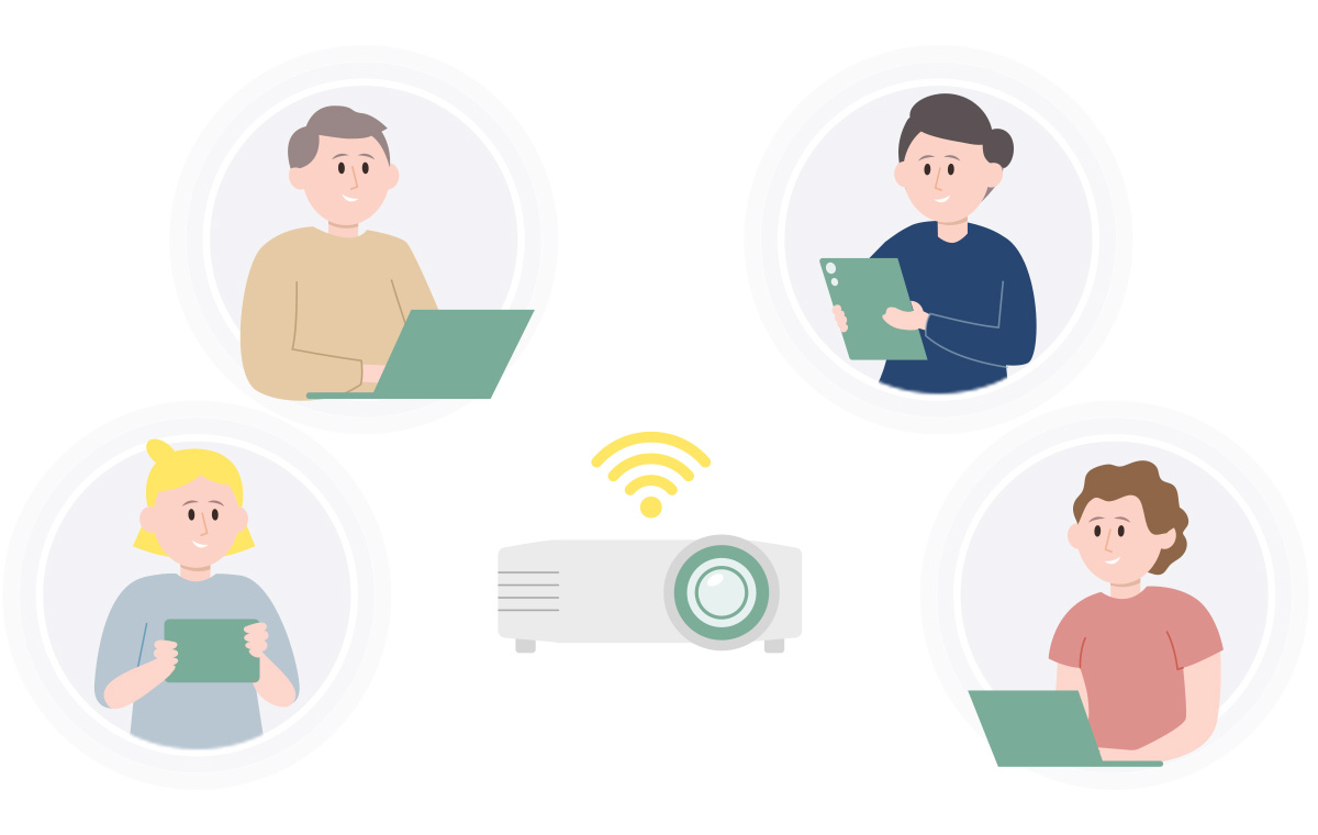 Guides for setup BenQ Smart Projectors in your classroom