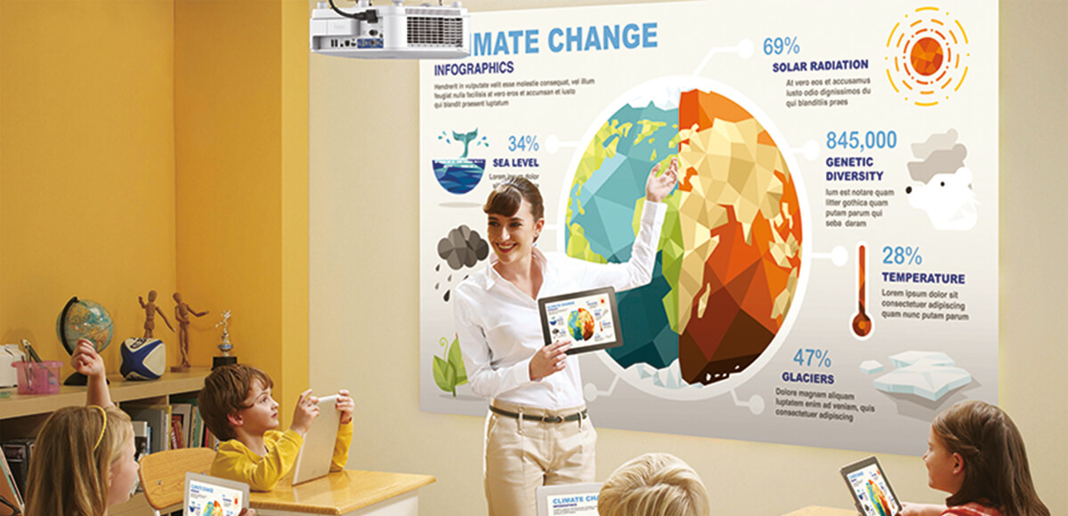 BenQ wireless smart projector for classroom