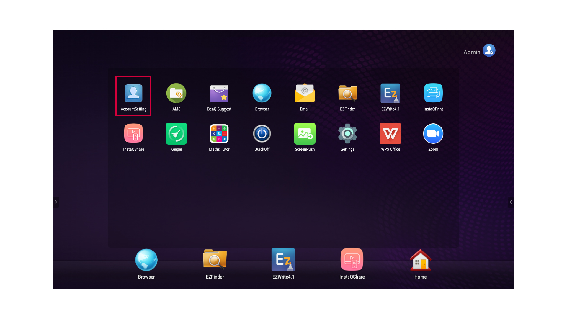AMS User Manual | BenQ Education US