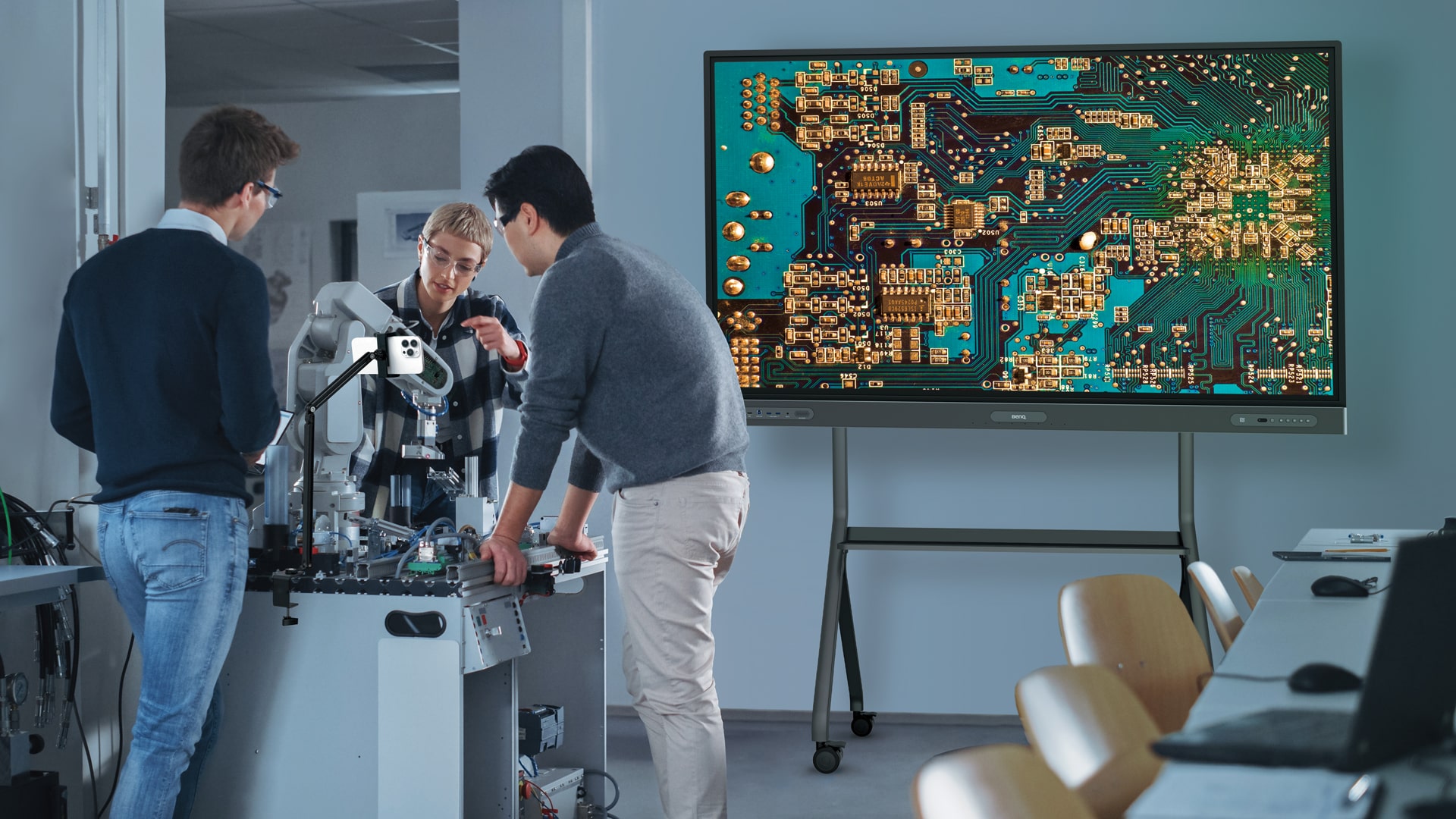 電子黒板 BenQ Board 大学での活用例