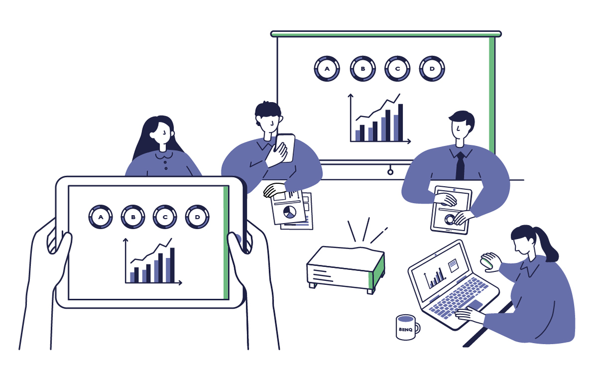 Connecting Your Own Device to Wireless Projector Without Drivers or