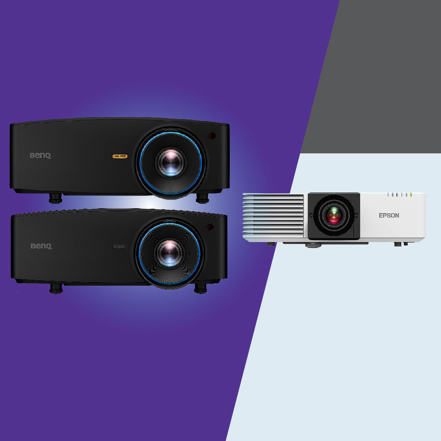 Who has the best short throw laser projector BenQ or Epson?