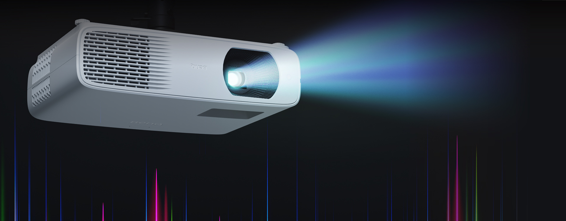 BenQ LH730 LED projector’s 4000 lumens LED high brightness offers outstanding color precision and saturation
