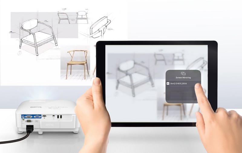 Benq Eh600 Works With Apple Airplay Screen Mirroring No App Or Install Needed Business Asia Pacific Apple Airplay Screen Mirroring, How To Mirror Ipad Epson Projector